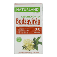 NATURLAND BODZAVIRÁG TEA 25 FILTERES gyógytea