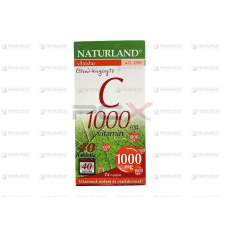 Naturland c-vitamin 1000mg tabletta 40db vitamin és táplálékkiegészítő