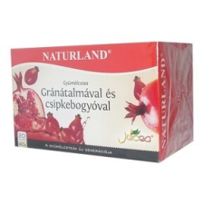 Naturland gyümölcstea gránátalma-csipkebogyó tea - 20 filter/doboz gyógytea