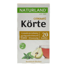 NATURLAND GYÜMÖLCSTEA KÖRTE-CITROMFŰ tea