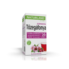  NATURLAND GYÜMÖLCSTEA TŐZEGÁFONYA-ECHINACEA FILTERES 20DB reform élelmiszer
