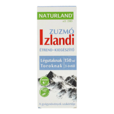 NATURLAND IZLANDI ZUZMÓ SZIRUP 150ML vitamin és táplálékkiegészítő