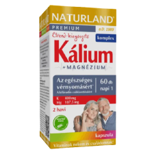Naturland Kálium-magnézium tabletta 60db vitamin és táplálékkiegészítő