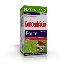 NATURLAND KONCENTRACIO FORTE TABL. 60X vitamin és táplálékkiegészítő