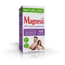 NATURLAND Magnesii® étrend-kiegészítő tabletta 60x vitamin és táplálékkiegészítő