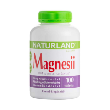 Naturland Magnesii tabletta 100x vitamin és táplálékkiegészítő