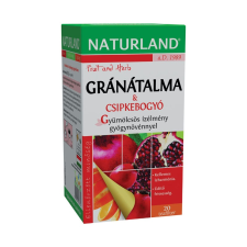 Naturland Magyarország Kft. Naturland gyümölcstea Gránátalma és csipkebogyó 20x2g tea