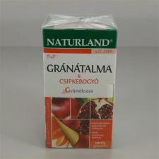 Naturland Naturland gyümölcstea gránátalma-csipke 20x2g 40 g tea