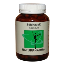  NATURPHARMA ZÖLDKAGYLÓ KAPSZULA 160 DB 160 db gyógyhatású készítmény