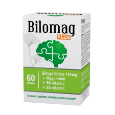 Naturprodukt Kft. Bilomag Plus Ginkgo Biloba 110 mg kapszula  60x vitamin és táplálékkiegészítő