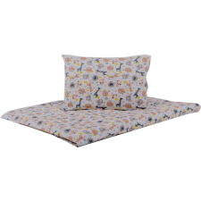 NATURTEX 2 részes pamut gyerek ágyneműhuzat, 90x130+40x50cm, bébi állatok lakástextília
