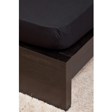 NATURTEX Jersey fekete lepedő 140-160x200 cm lakástextília