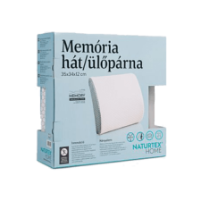 NATURTEX Memory hát- és ülő párna dobozban, 35x34x12 cm lakástextília