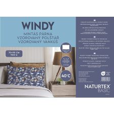 NATURTEX Microfiber Windy mintás nagypárna, 70x90cm, 900g lakástextília