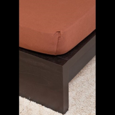 NATURTEX Pamut Jersey csokoládé gumis lepedő 200x200 cm lakástextília