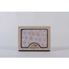 NATURTEX Pink Star baby plüss pléd babaágynemű, babapléd