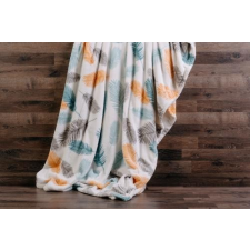 NATURTEX tollas mintás pléd - Feather 200x220 cm lakástextília