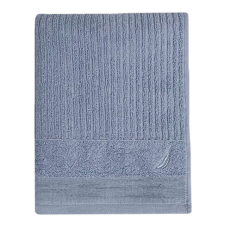 Nautica Fürdőlepedő, Nautica Stripe, 100% pamut, 570 gsm, 70 x 140 cm, világoskék babatörülköző, kifogó