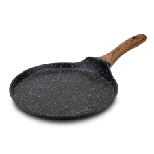 NAVA 10-144-112 Nature tapadásmantes palacsintasütő, kőbevonattal, 24 cm edény