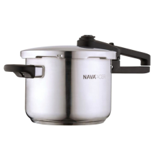 Nava 10-266-013 Acer rozsdamentes acél kukta, 6 liter, biztonsági szelep edény