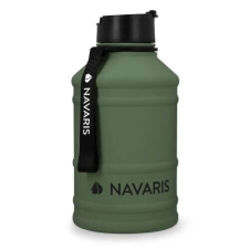  Navaris egyfalú rozsdamentes acél kulacs, 2,2 liter, zöld, 51084.80 kulacs, kulacstartó