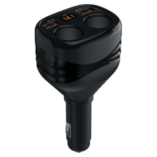 Navitel USP55 Pro 2x USB-A Autós töltő - Fekete (24V) (8594181744553) mobiltelefon kellék