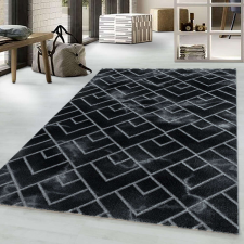 Naxos - Geometriai Szőnyeg - Ezüstszürke - 120x170 cm lakástextília