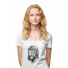  Názáreti Jézus - Női V-Nyakú Póló női póló