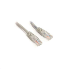 NBase 1596 Cat5e UTP kábel, szürke 2 m (750298) (NB-C5E-2) kábel és adapter