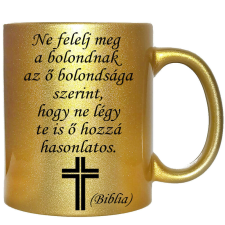  Ne felelj meg a bolondnak... – Bögre, változtatható felirattal, exkluzív színekben bögrék, csészék