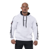 NEBBIA Férfi kapucnis melegítőfelső Nebbia Unlock the Champion 194 fehér L