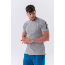 NEBBIA Férfi sportpóló Nebbia „Essentials“ 326 világos szürke XL férfi póló