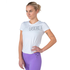 NEBBIA Funkcionális női póló Nebbia FIT Activewear 440 fehér XS
