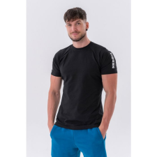 NEBBIA Men‘s T-shirt Sporty Fit Essentials Black férfi edzőruha