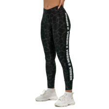 NEBBIA Női leggings magas derékkal Nebbia Ocean Selected 546 fekete S női nadrág