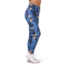 NEBBIA Női leggings Nebbia High Waist Ocean Power 561 Oceán Kék M női nadrág