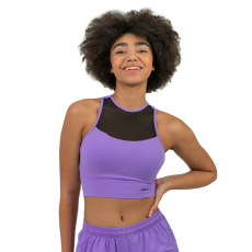 NEBBIA Párnázott sportmelltartó Nebbia FIT Activewear 437 lila S