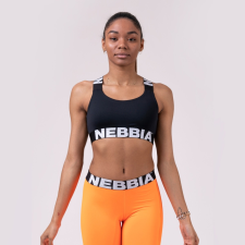 NEBBIA - Športová podprsenka POWER YOUR HERO Black női edzőruha