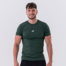 NEBBIA Reset férfi póló Dark Green XXL férfi póló