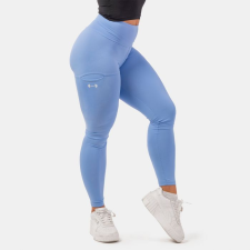 NEBBIA Women‘s leggings Active High Waist Smart Pocket Light Blue - NEBBIA L női nadrág