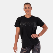 NEBBIA Women‘s T-shirt Invisible Logo Black női edzőruha
