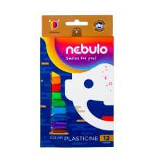 Nebu Trade Gyurma készlet, 12 színes, 200g gyurma