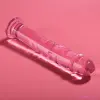 NEBULA SERIES BY IBIZA Ibiza Nebula 16 – boroszilikát üveg dildó, 18,5 cm