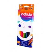 Nebuló 12 db-os színes ceruza készlet Nebuló háromszög F34902K12/ 83972 színes ceruza