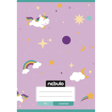 Nebulo Füzet, A5, lecke, 20-32, Mix minták, 16 db/csomag Nebulo füzet