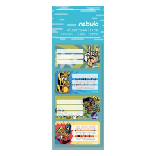 Nebulo Füzetcímke NEBULO 12 darabos Gamer füzetcímke