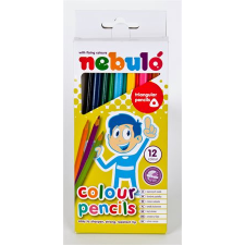 Nebuló háromszögletű Színes ceruza készlet 12db-os (NSZC-TR-12) színes ceruza