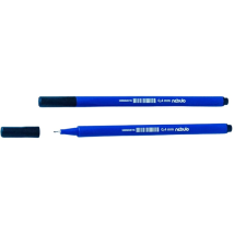Nebulo : Háromszögletű tűfilc fekete színben 0,4mm - 722-B filctoll, marker
