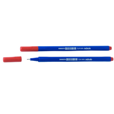 Nebulo : Háromszögletű tűfilc piros színben 0,4mm - 722-B filctoll, marker