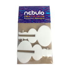 Nebulo Hungarocell 3D hóember 10 cm 2 db/csomag dekorációs kellék